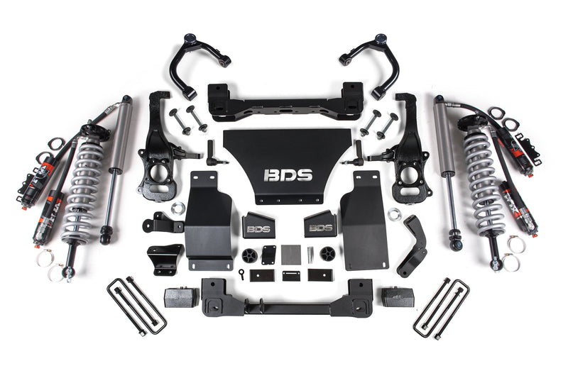 6 Inch Lift Kit | FOX 2.5 Performance Elite Coil-Over | Chevy Silverado or GMC Sierra 1500 (19-26) 4WD | Gas BDS Suspension