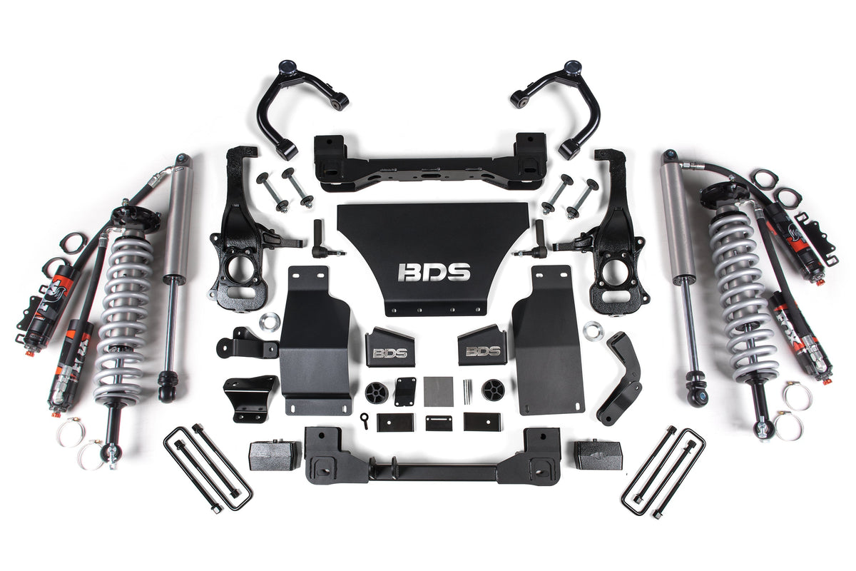 2.5 Inch Lift Kit | FOX Coil-Over | Chevy Trail Boss or GMC AT4 1500 (19-24) 4WD | Diesel BDS Suspension
