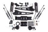 4 Inch Lift Kit w/ Radius Arm | Ram 2500 w/ Rear Air Ride (19-24) 4WD | Gas BDS Suspension