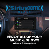 Boss Elite BE7ACP.WXC 7" Double DIN Touchscreen Digital Multimedia Receiver w/ Bluetooth, Wireless Apple CarPlay, Android Auto, and Built-in SiriusXM Ready Boss Elite