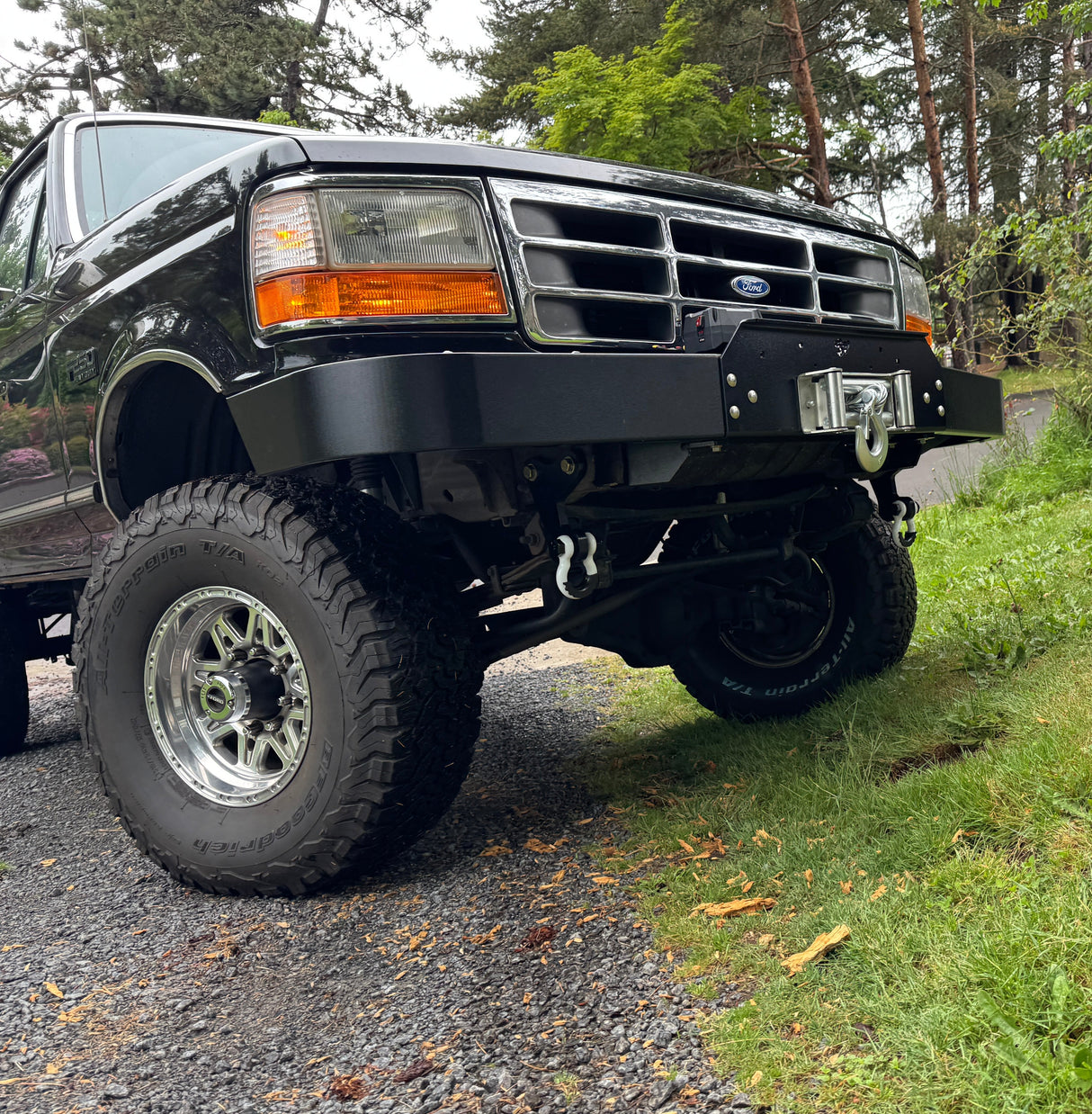 Engineered Vintage ‘GOAT' winch bumper - 1987-1997 Ford F-Series Engineered Vintage LLC