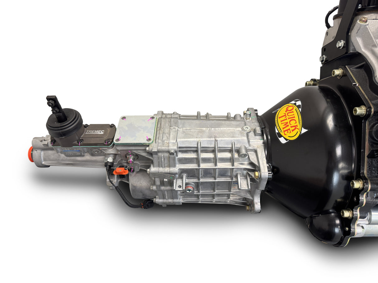 Ford Small Block Compatible 427 c.i. Engine and TKX Manual Transmission - 541 Horsepower - Cobra Edition Builder Series - Polished Pulley Kit - Carbureted