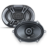 BIO-5X7-COX // 80 Watts RMS 5x7" Coaxial Car Speakers, Pair CT Sounds