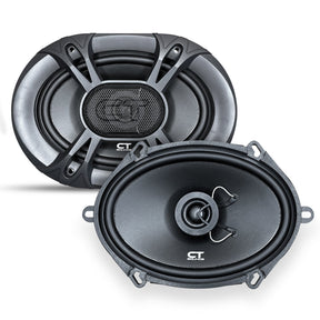 BIO-5X7-COX // 80 Watts RMS 5x7" Coaxial Car Speakers, Pair CT Sounds