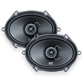 BIO-5X7-COX // 80 Watts RMS 5x7" Coaxial Car Speakers, Pair CT Sounds