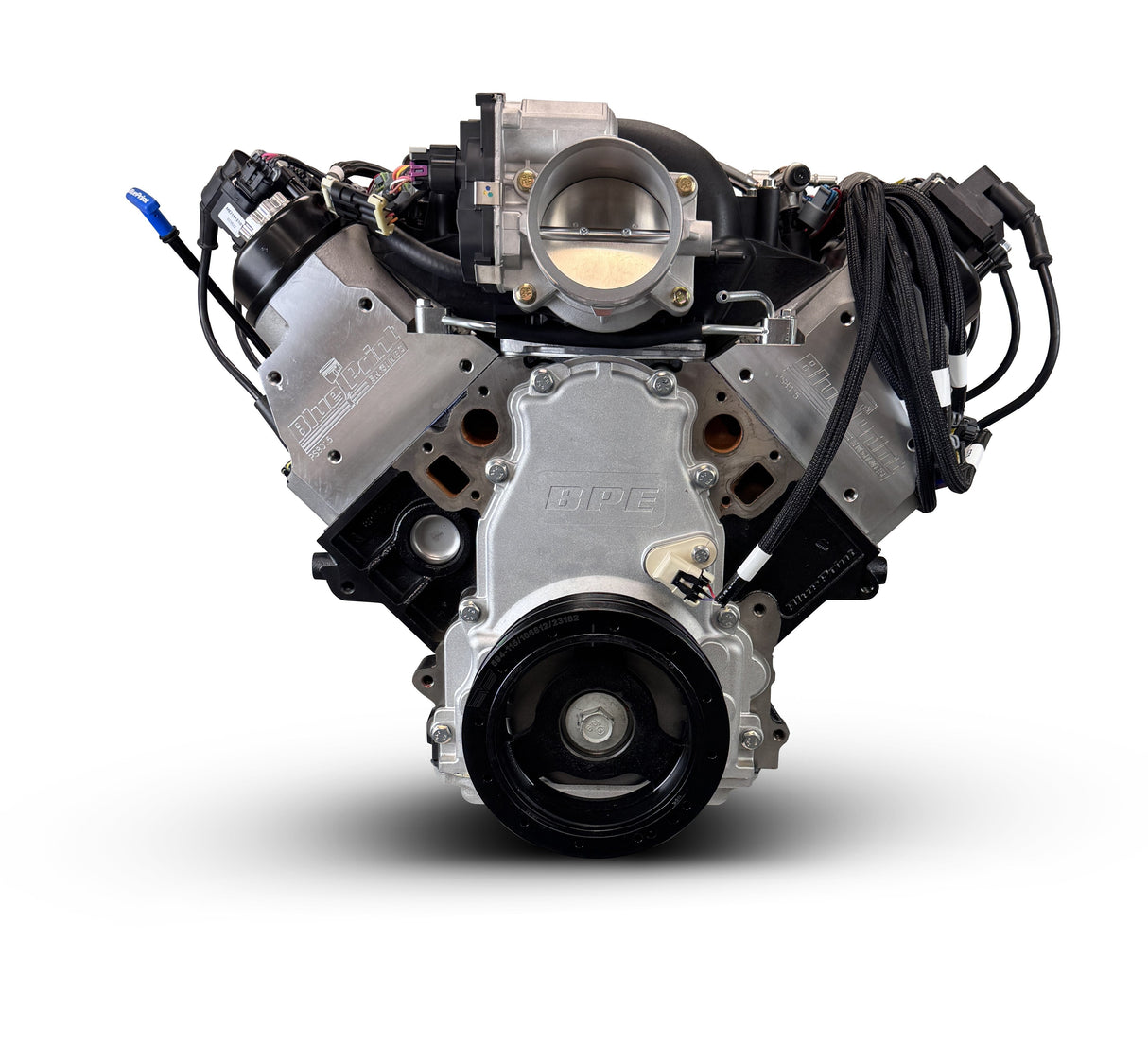 GM LS Compatible 376 c.i. Engine and 4L65/70E Automatic Transmission - 530 Horsepower - Standard Edition Builder Series - Holley Terminator X EFI System