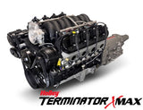 GM LS Compatible 376 c.i. Engine and 4L65/70E Automatic Transmission - 530 Horsepower - Standard Edition Builder Series - Black Pulley Kit - Holley Terminator X EFI System