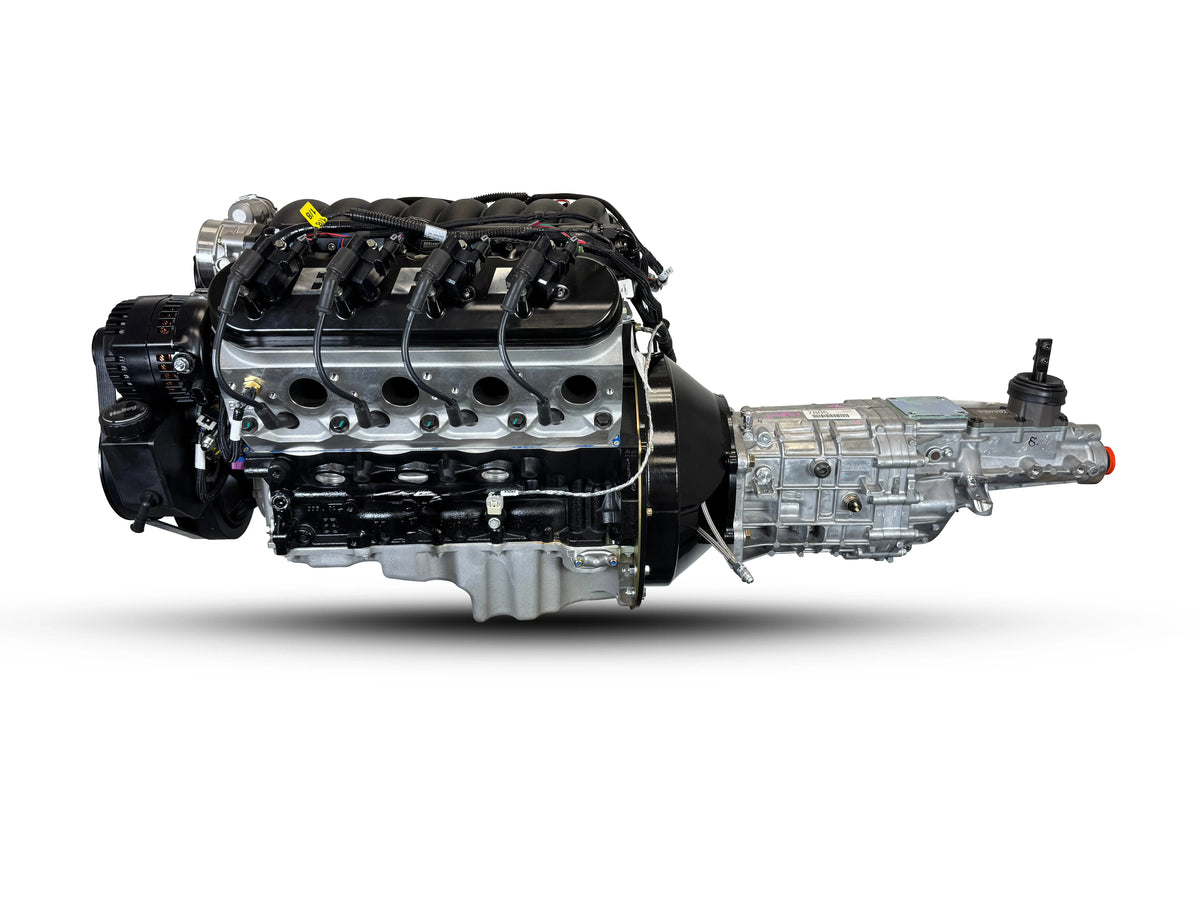BluePrint Engines BLS3763KBTKX 376 c.i. LS engine and TKX transmission package - further view