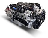 GM LS Compatible 376 c.i. Engine and T56 Manual Transmission - 530 Horsepower - Standard Edition Builder Series - Natural Pulley Kit - Holley Terminator X EFI System