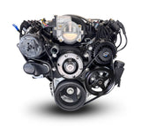 GM LS Compatible 427 c.i. Engine and 4L65/70E Automatic Transmission - 605 Horsepower - Standard Edition Builder Series - Black Pulley Kit - Holley Terminator X EFI System
