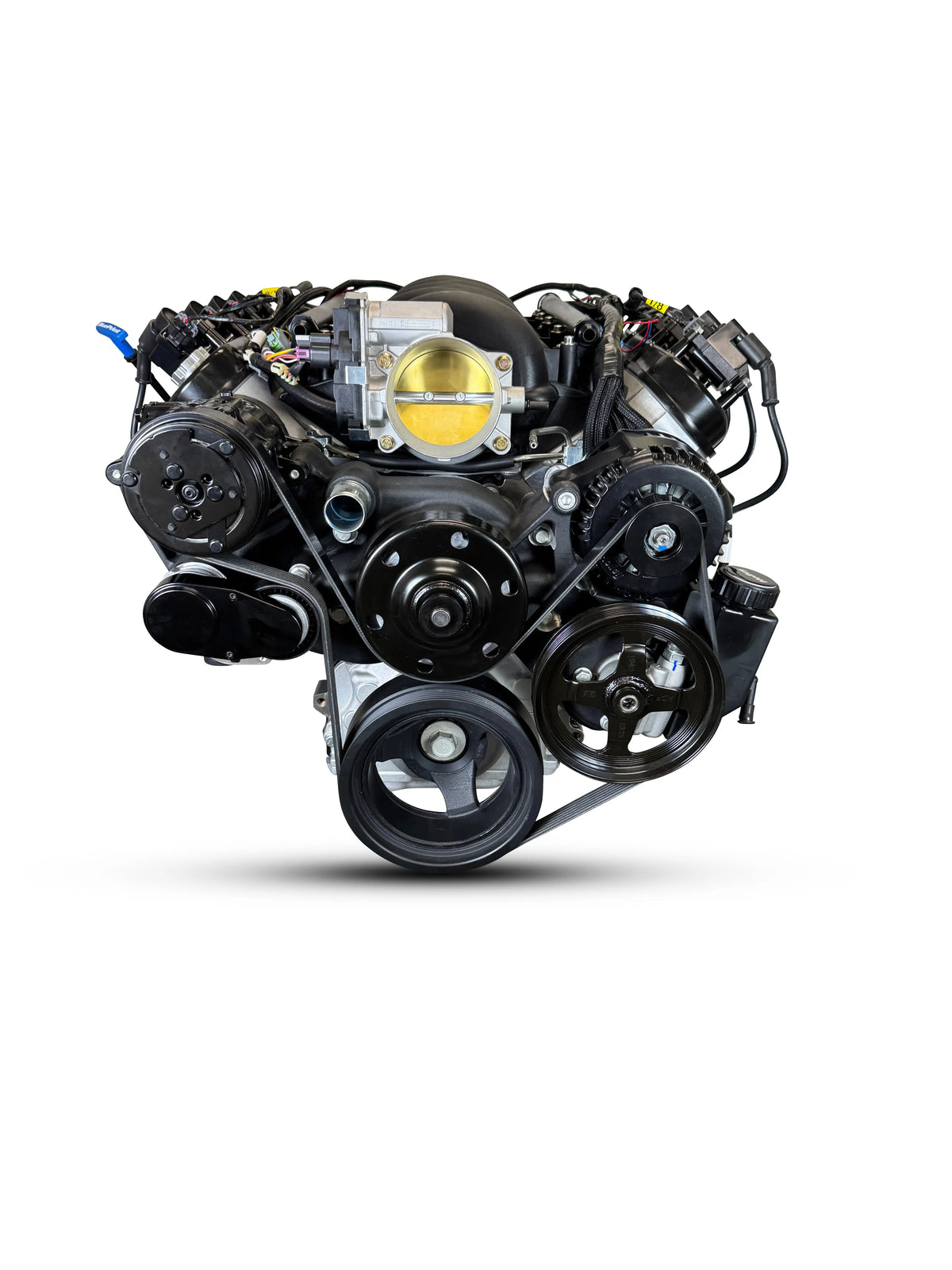 BluePrint Engines BLS4273KBTKX 427 c.i. LS engine and TKX transmission package - alternate angle