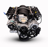 GM LS Compatible 427 c.i. Engine and TKX Manual Transmission - 605 Horsepower - Standard Edition Builder Series - Natural Pulley Kit - Holley Terminator X EFI System