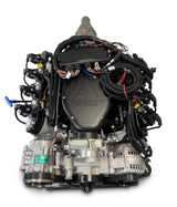 GM LS Compatible 427 c.i. Engine and 4L65/70E Automatic Transmission - 585 Horsepower - Standard Edition Builder Series - Natural Pulley Kit - Holley Terminator X EFI System