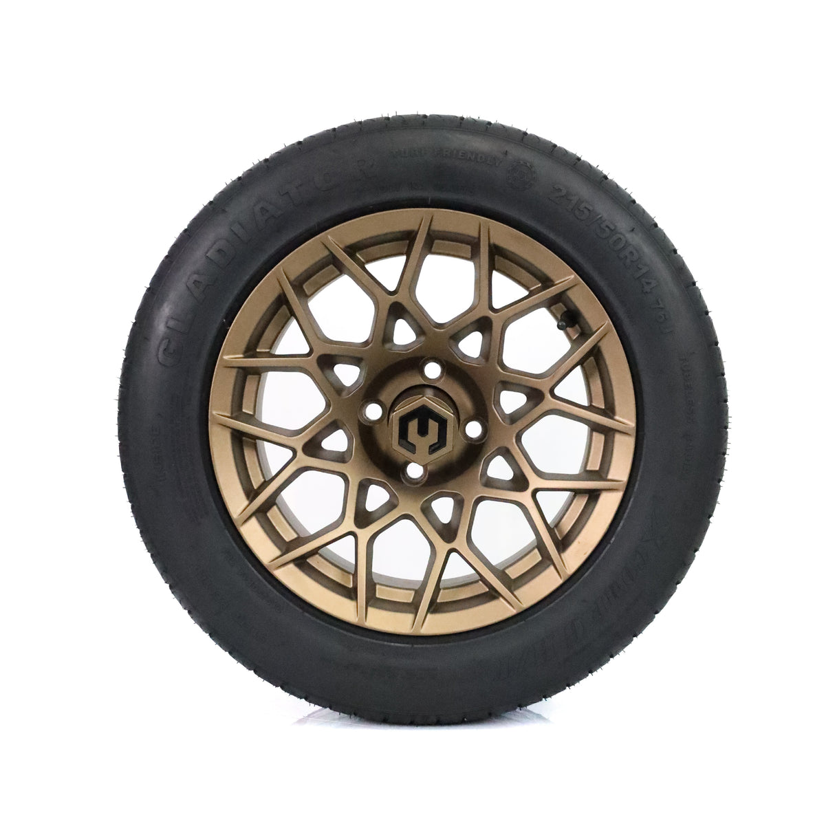 MODZ Blitz 14x7 Matte Bronze & X Comp H/T Tire Package