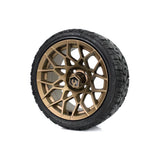 MODZ Blitz 14x7 Matte Bronze & X Comp X/T Tire Package