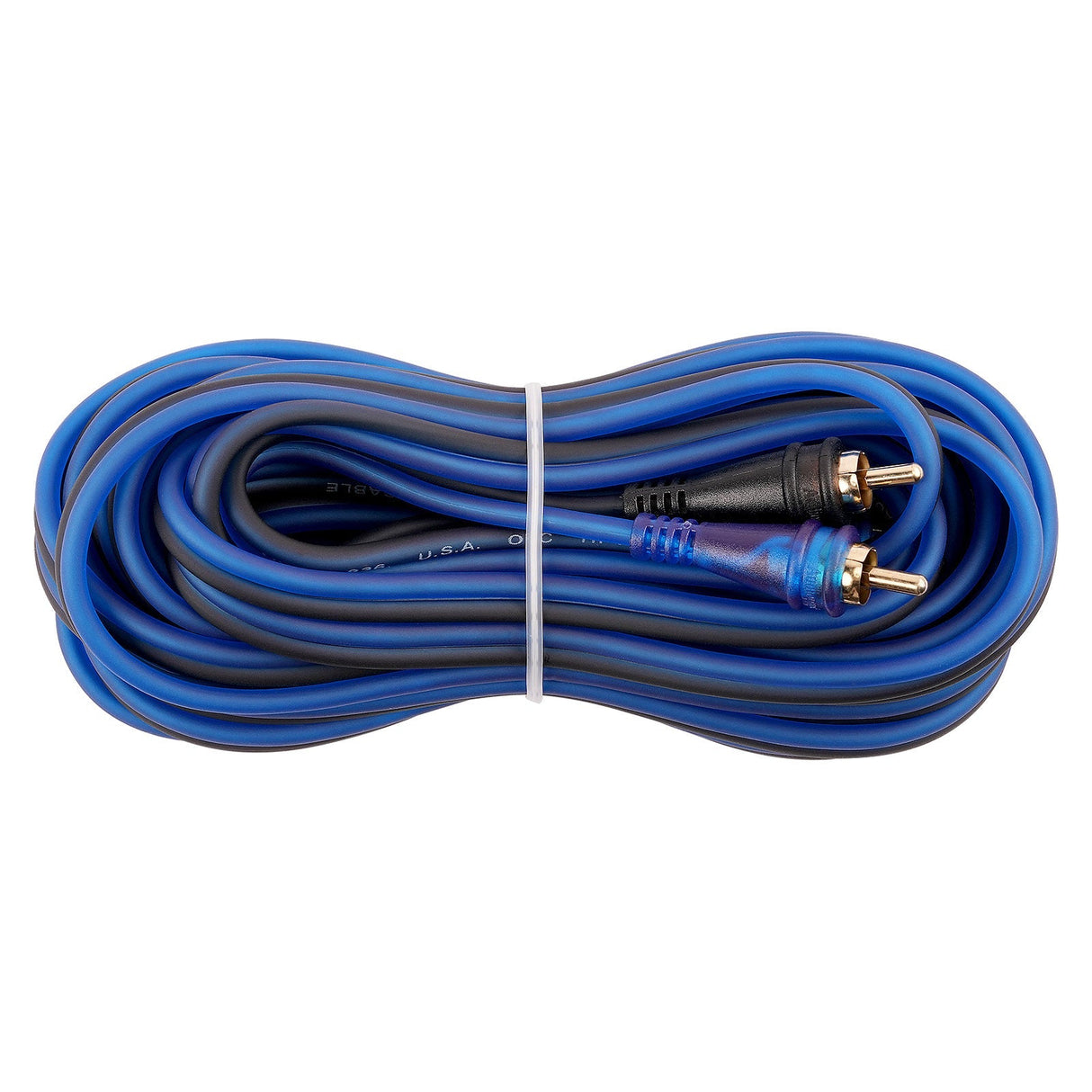 20FT Frosted RCA Audio Cable (BMV-BLS-20), 10-Pack (10 Individual Cables) Audiopipe