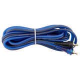6FT Frosted RCA Audio Cable (BMV-BLS-6), 10-Pack (10 Individual Cables) Audiopipe