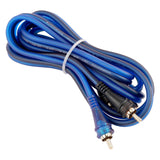 6FT Frosted RCA Audio Cable (BMV-BLS-6), 10-Pack (10 Individual Cables) Audiopipe