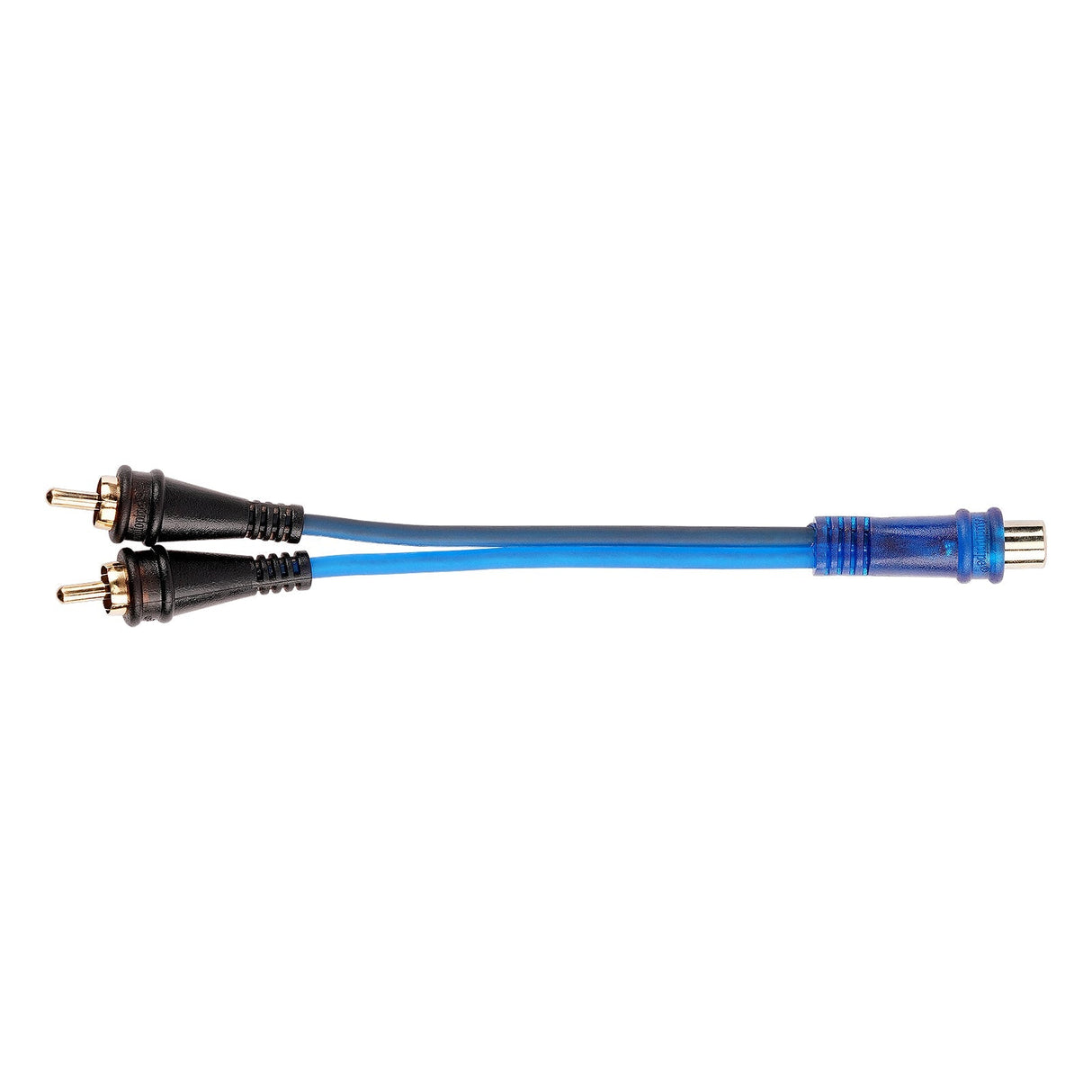 Oxygen Free Shielded “Y" RCA Audio Cable (BMV-BLS-YF-2M), 10-Pack (10 Individual Cables) Audiopipe