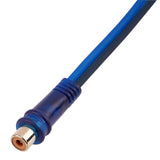 Oxygen Free Shielded “Y" RCA Audio Cable (BMV-BLS-YF-2M), 10-Pack (10 Individual Cables) Audiopipe