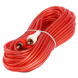17FT Oxygen Free RCA Audio Cable (BMV-G-17), 10-Pack (10 Individual Cables) Audiopipe