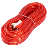 25FT Oxygen Free RCA Audio Cable (BMV-G-25), 10-Pack (10 Individual Cables) Audiopipe
