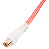 Female to 2 Male RCA Cable (BMV-GRA-F-2M), 10-Pack (10 Individual Cables) Audiopipe