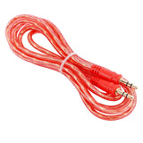 6Ft 3.5mm Audio Cable (BMV-GST-3535-6), 10-Pack (10 Individual Cables) Audiopipe