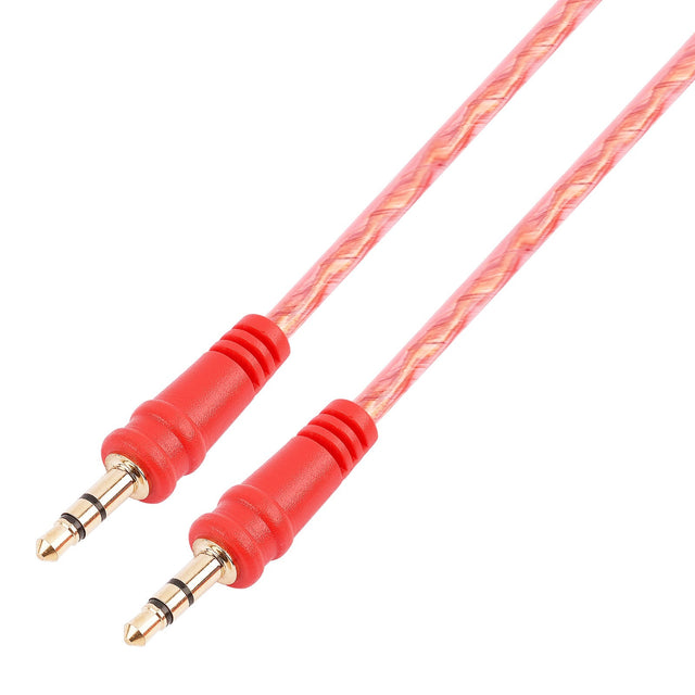12Ft 3.5mm Audio Cable (BMV-GST-3535-12), 10-Pack (10 Individual Cables) Audiopipe