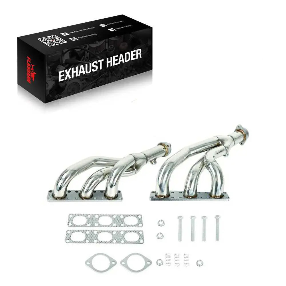 BMW M52 Long & Short Tube Headers (1994-2002) | E36 E46 320i 323i | E39 520i 523i 528i | Z3 2.0-2.8L | E38 728i Flashark