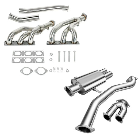 BMW M52 Long & Short Tube Headers (1994-2002) | E36 E46 320i 323i | E39 520i 523i 528i | Z3 2.0-2.8L | E38 728i Flashark