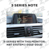 8.8" DIZZPLAY for BMW 3/5 (E90/E91/E92/E93/E60/E61) 2009-2012 equipped with the CIC* system - UHD ZZ2