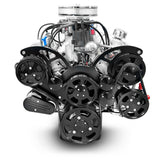 Ford Small Block Compatible 302 c.i. Engine - 361 Horsepower - Deluxe Dressed - Black Pulley Kit - Carbureted