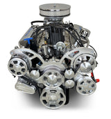 Ford Small Block Compatible 302 c.i. Engine - 361 Horsepower - Deluxe Dressed - Polished Pulley Kit - Fuel Injected