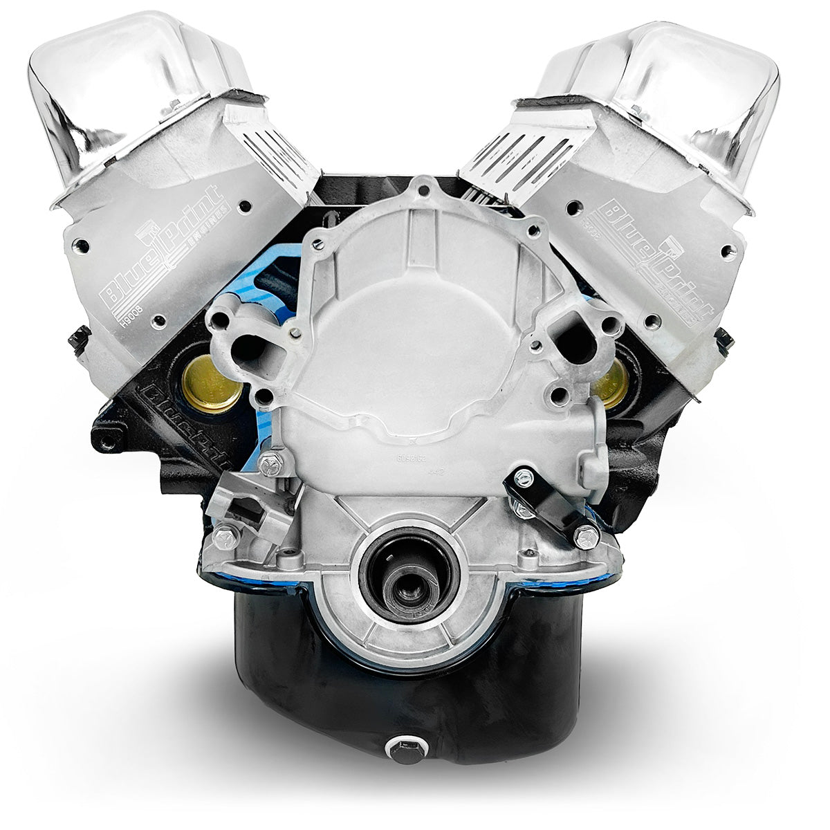Ford Small Block Compatible 302 c.i. Engine - 361 Horsepower - Long Block - Rear Sump