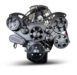 Ford Small Block Compatible 302 c.i. Engine - 361 Horsepower - Deluxe Dressed - Black Pulley Kit - Rear Sump - Fuel Injected