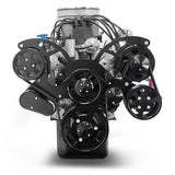 Ford Small Block Compatible 347 c.i. Engine - 415 Horsepower - Deluxe Dressed - Black Pulley Kit - Fuel Injected