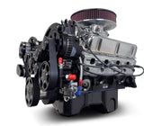 Ford Small Block Compatible 347 c.i. Engine - 415 Horsepower - Deluxe Dressed - Black Pulley Kit - Rear Sump - Carbureted