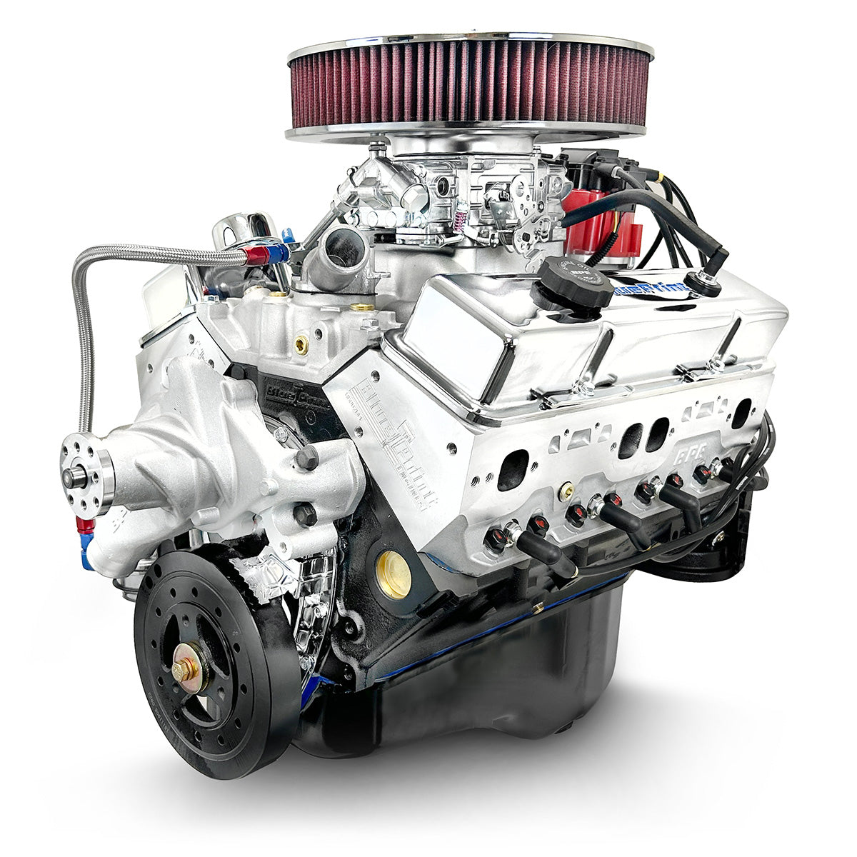 GM Small Block Compatible 350 c.i. Engine - 390 Horsepower - Deluxe Dressed - Carbureted
