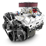 GM Small Block Compatible 383 c.i. Engine - 436 Horsepower - Deluxe Dressed - Black Pulley Kit - Carbureted