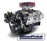 GM Small Block Compatible 400 c.i. Engine - 500 Horsepower - Deluxe Dressed - Black Pulley Kit - Multi-Port Fuel Injected