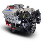 GM Big Block Compatible 454 c.i. Engine - 460 Horsepower - Deluxe Dressed - Black Pulley Kit - Fuel Injected
