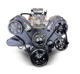 GM Big Block Compatible 496 c.i. Engine - 600 Horsepower - Deluxe Dressed - Black Pulley Kit - Fuel Injected