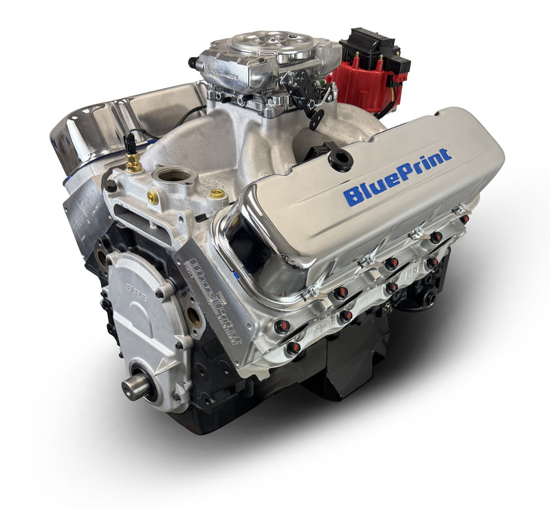GM Big Block Compatible 496 c.i. Engine - 600 Horsepower - Base Dressed - Fuel Injected