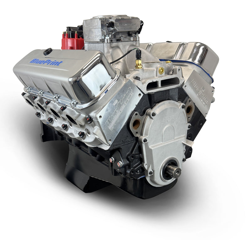 GM Big Block Compatible 496 c.i. Engine - 600 Horsepower - Base Dressed - Fuel Injected