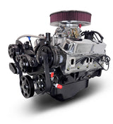 Chrysler Small Block Compatible 408 c.i. Engine - 465 Horsepower - Deluxe Dressed - Black Pulley Kit - Carbureted