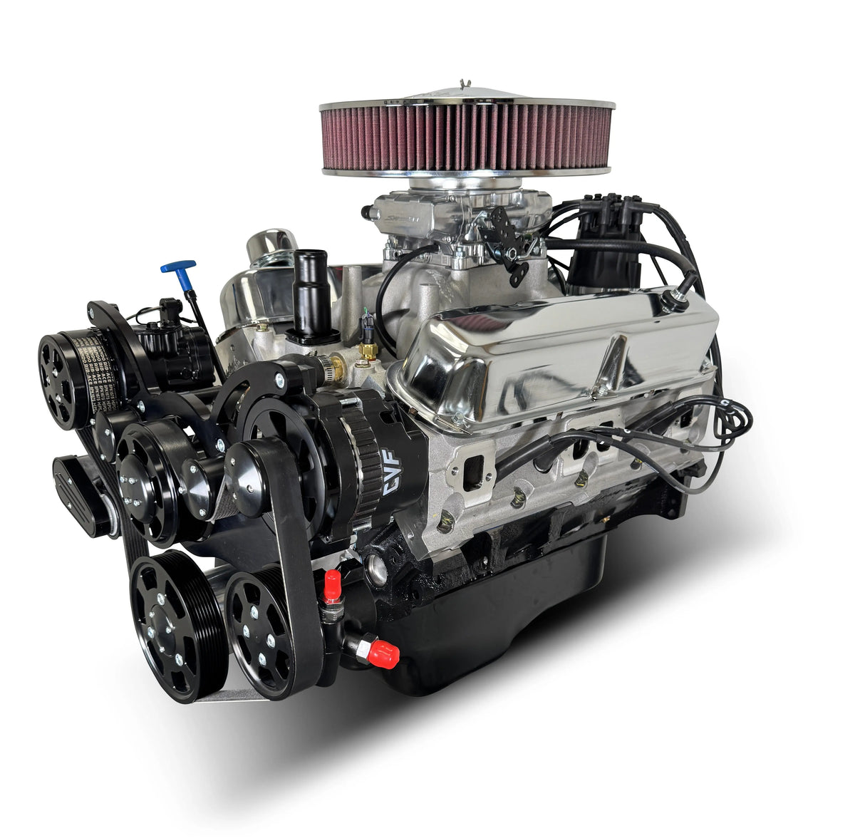 BluePrint Engines BPC4085CTFKB 408 c.i. Chrysler compatible engine - alternate angle
