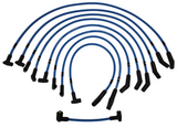 8.65mm Classic BluePrint Blue- Assembled Spark Plug Wire Set - 135° Boots - Ford SB Compatible