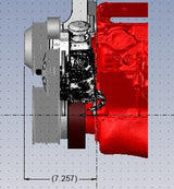 GM SB Compatible Front Accessory Drive - Dual-Belt Quick Serpentine with Alternator | Power Steering | Water Pump | Brackets and Bolts