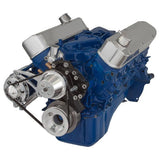 Ford 351 Windsor SB Compatible Front Accessory Drive - V-Belt with Alternator | Water Pump | Brackets and Bolts